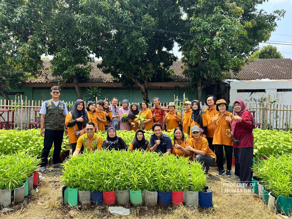 RG UNS Establishes Sustainable Food Area in Collaboration with KWT Surya Alam in Surakarta