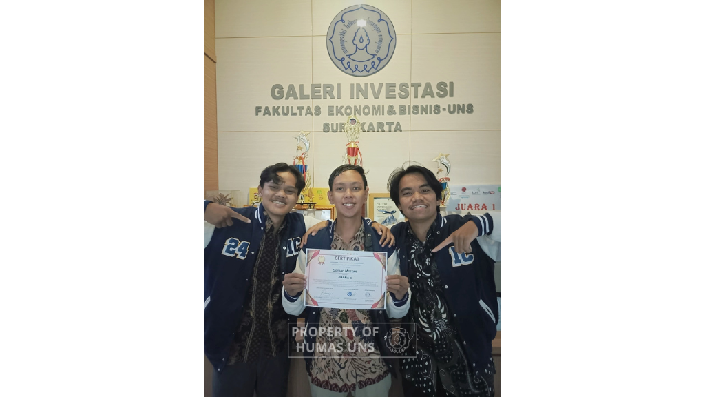 UNS Team Wins 1st Place in JFI Fest 2024 Capital Market Olympiad
