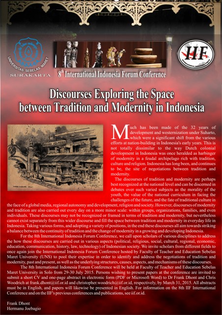 8th International Indonesia Forum