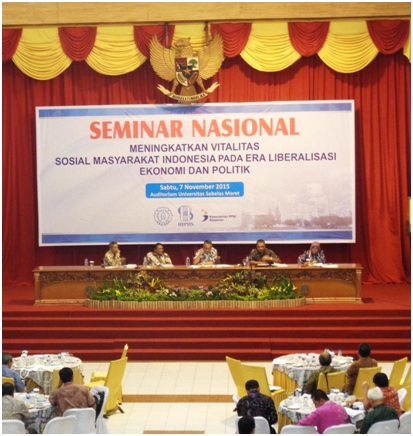 Seminar Vitalitas Sosial Masyarakat Era Liberalisasi Lewat Semnas