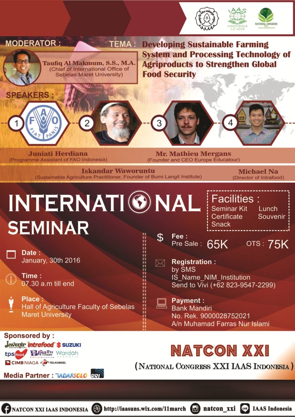 NATCON XXI International Seminar