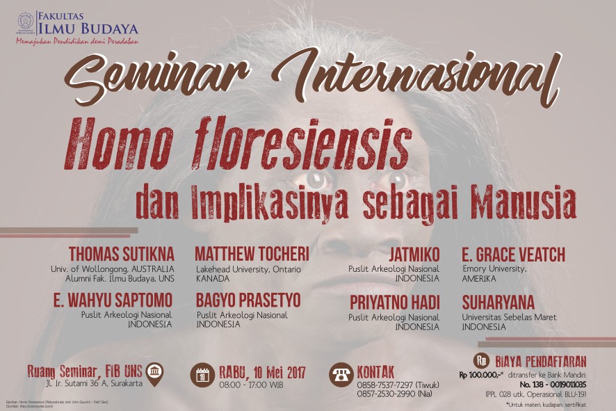 Seminar Hobbit - Homo Floresiensis dan Implikasinya sebagai Manusia