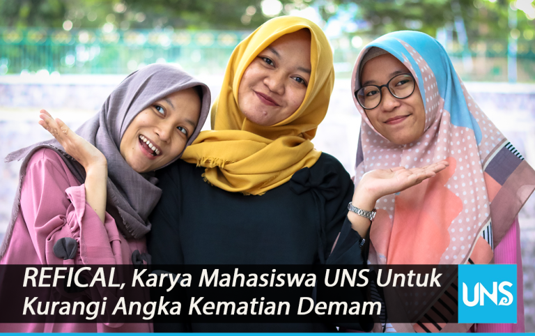 Tiga Mahasiswa UNS Membuat Penurun Demam dari Kulit Pisang bernama REFICAL