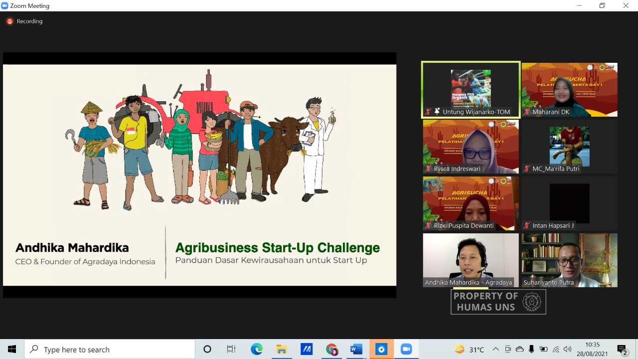 Agribusiness Start Up Challenge: Program Inovasi Untuk Mencetak Argoentrepreneur Masa Depan