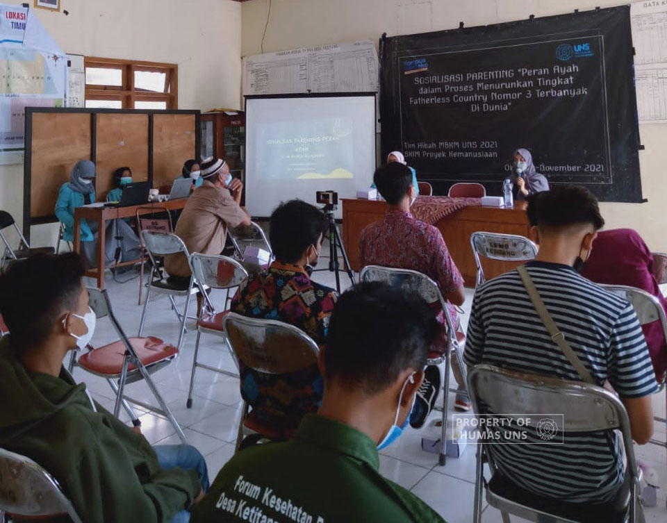 Angka Fatherless di Indonesia Terbanyak Ketiga, Mahasiswa UNS Buat Proyek Edukasi Peran Ayah