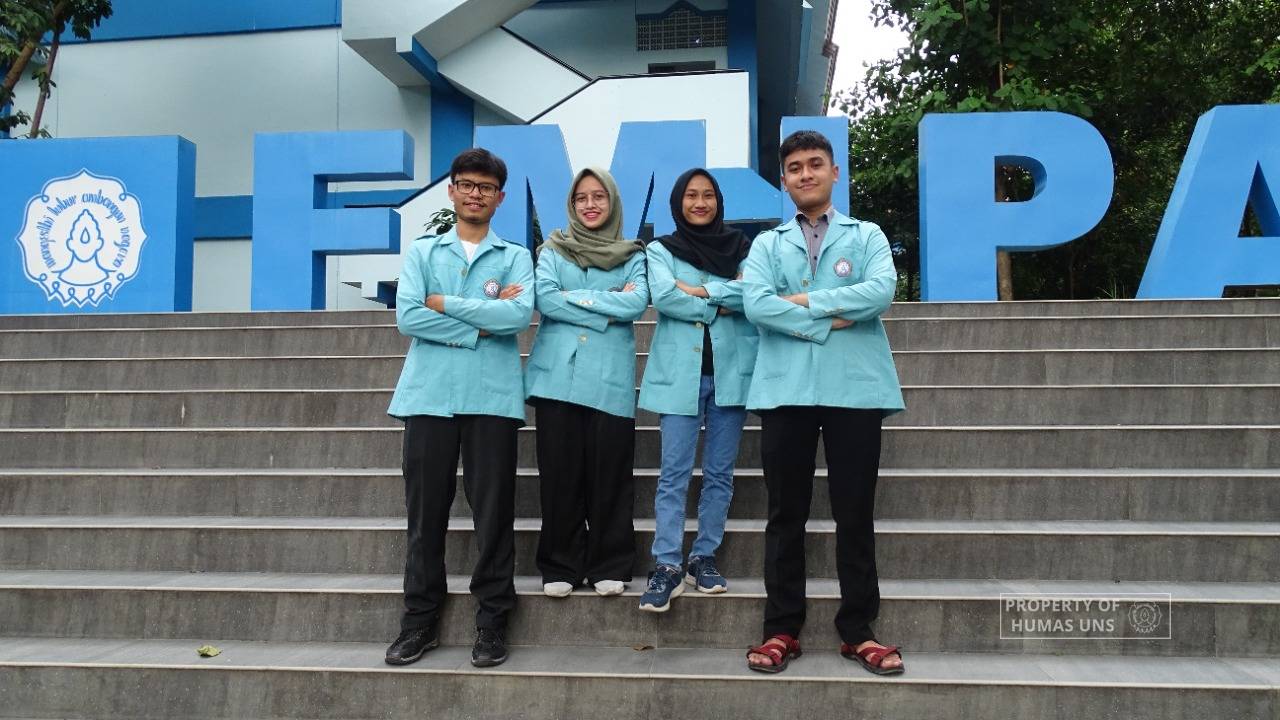 Empat Mahasiswa Kimia UNS Juarai Kompetisi Riset Sawit BPDPKS Kementerian Keuangan