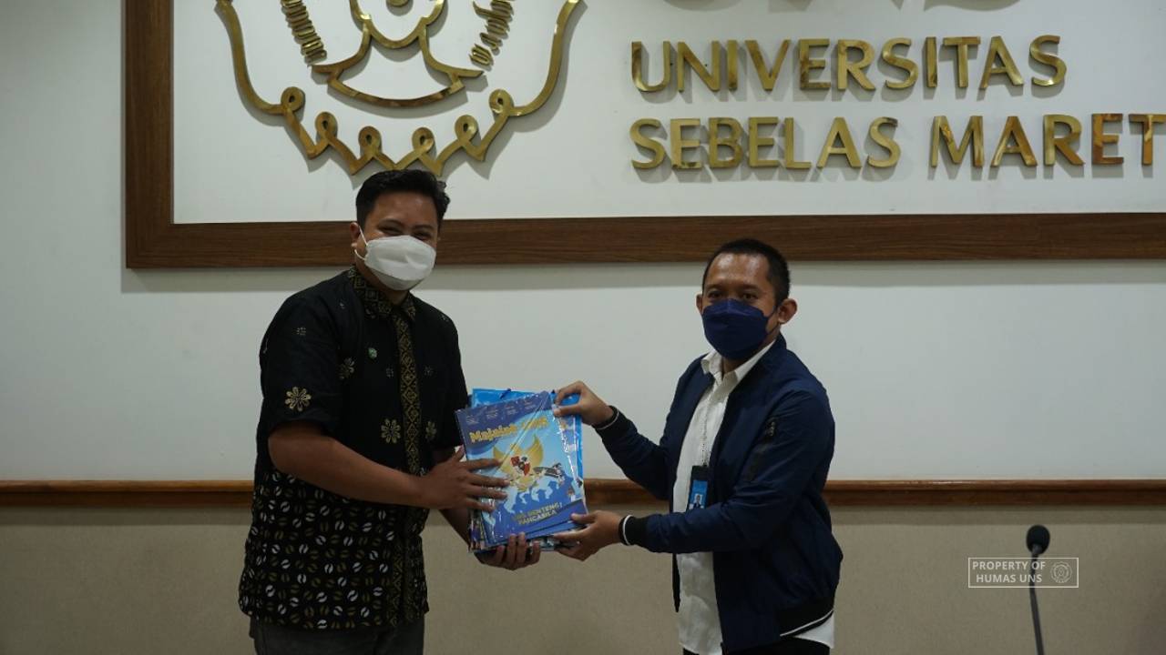 Perkuat Relasi Kehumasan, Tim Branding Universitas Negeri Malang Kunjungi UPT Humas dan Media UNS