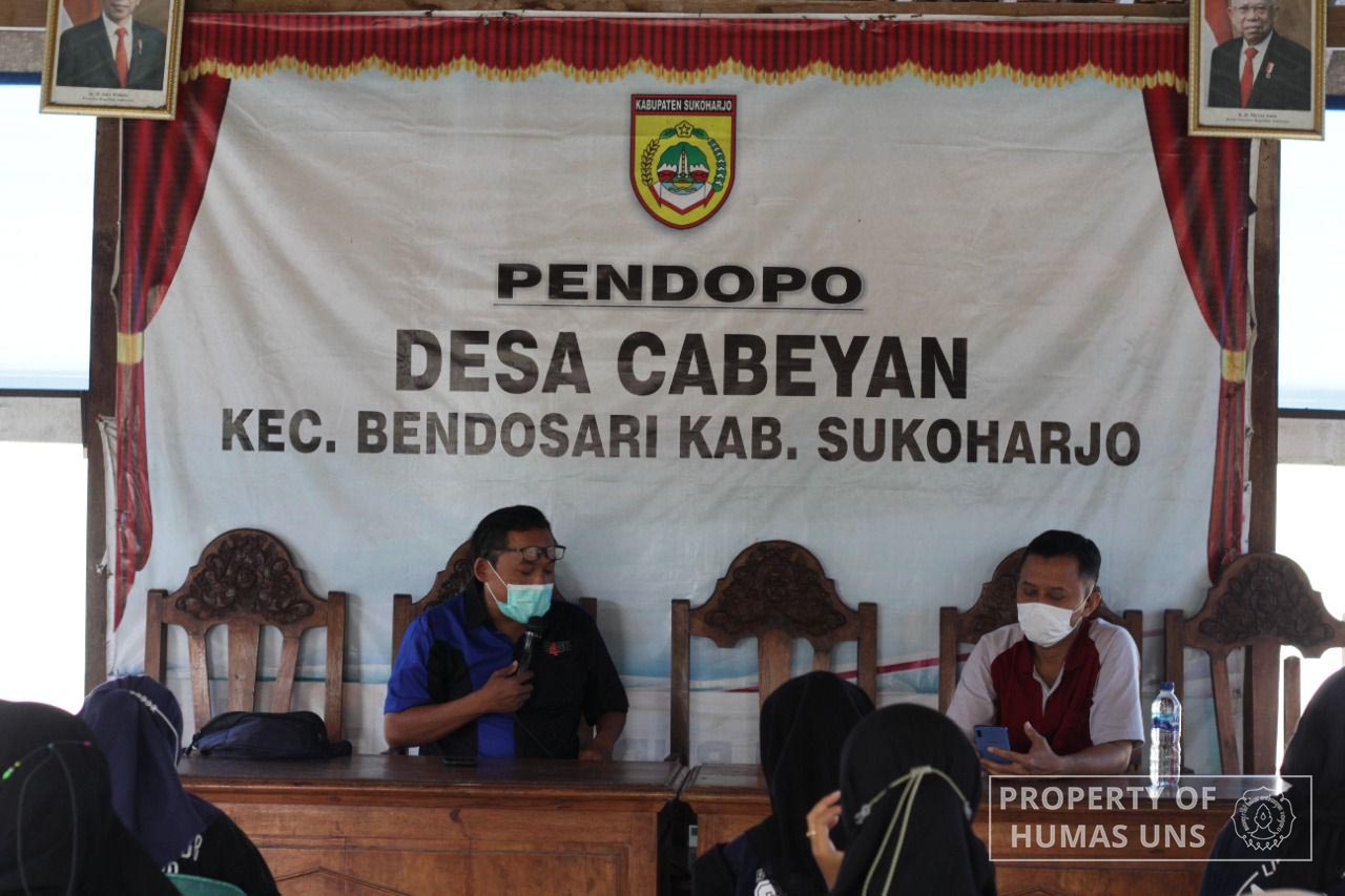 Tim KKN UNS Adakan Senam dan Sosialisasi Narkoba Bersama BNK Sukoharjo