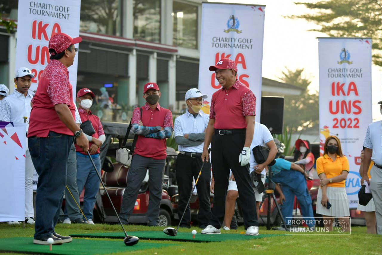Charity Golf Tournament IKA UNS Kembali Digelar, Menpora Buka Turnamen secara Langsung