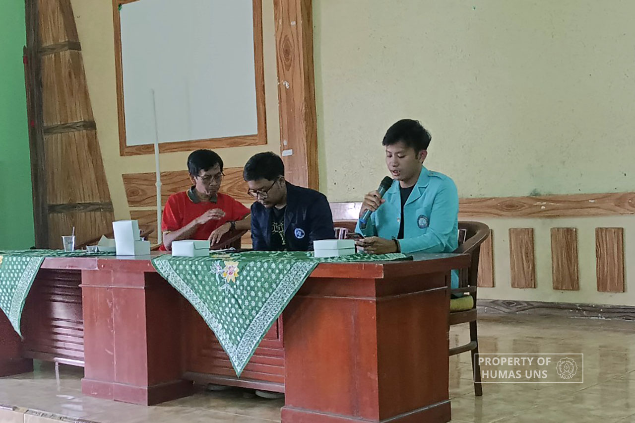 Tim Mahasiswa KKN DDP UNS-IPB Galakkan Program Data Desa Presisi di Kemuning