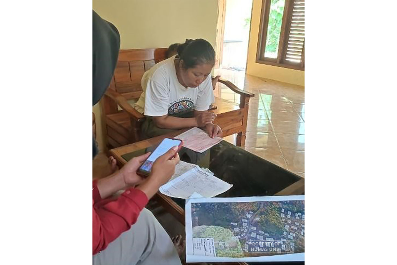 KKN DDP UNS Lakukan Integrasi Data melalui Pemetaan Spasial dan Sensus Sosial di Desa Paranggupito