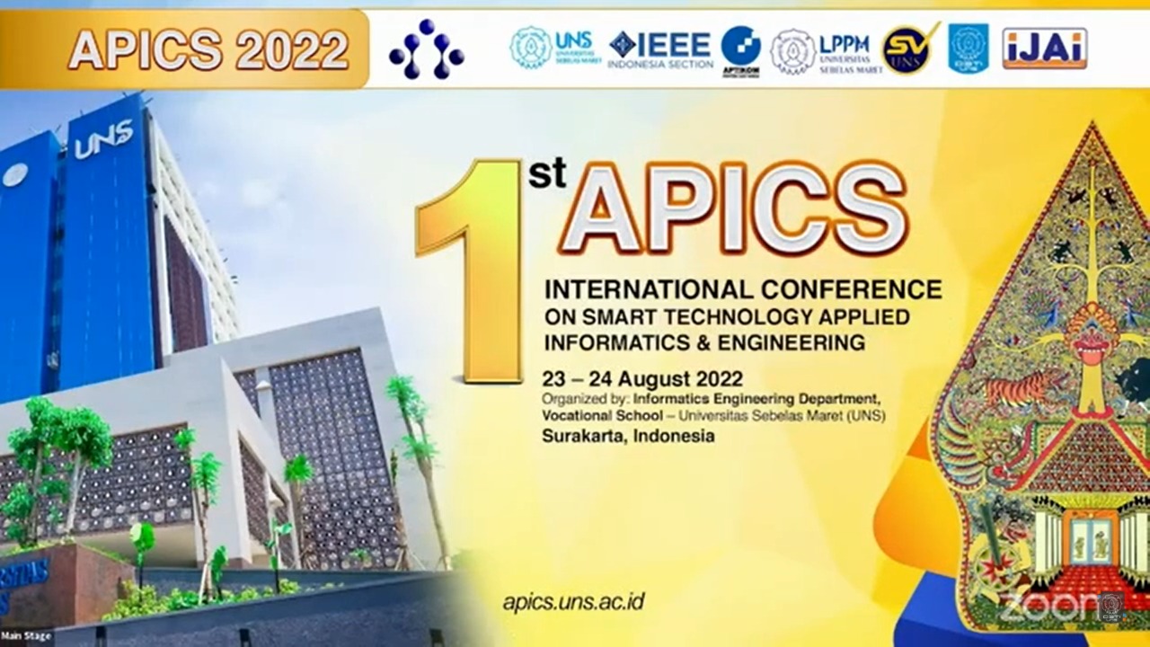 Prodi D3 Teknik Informatika SV UNS Berhasil Gelar Konferensi Internasional APICS 2022
