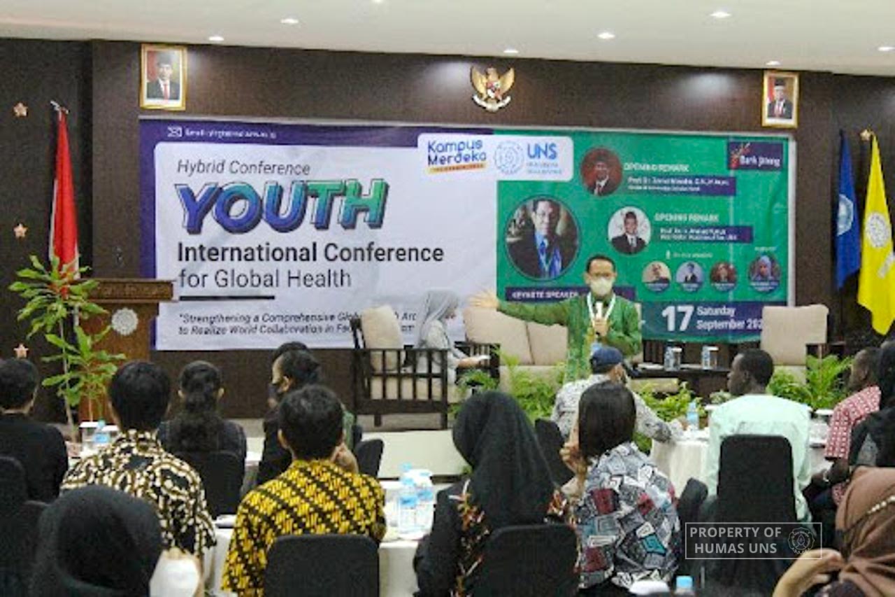 UNS Sukses Selenggarakan Youth International Conference for Global Health 2022