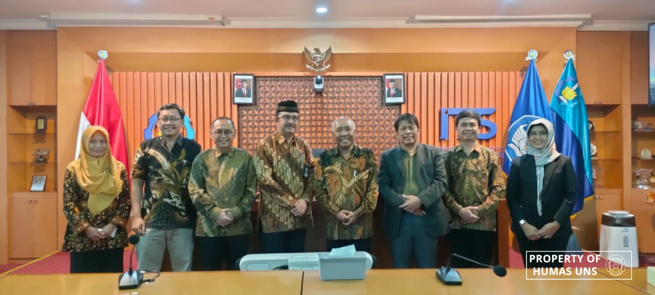 Kunjungan Dewan Profesor UNS ke ITS Surabaya Bahas Terkait Departemenisasi