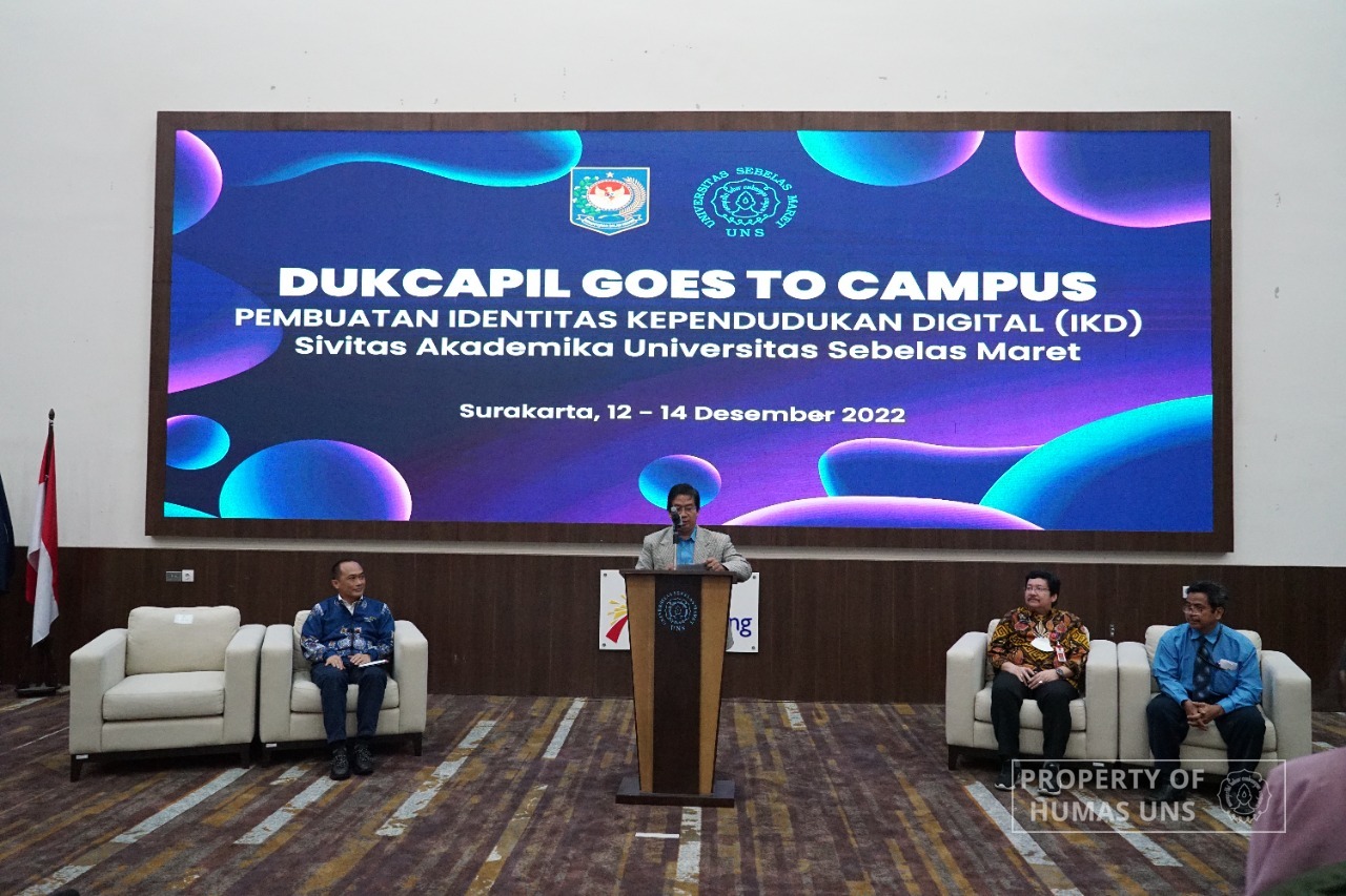 UNS Jadi Kampus Pertama Program Dukcapil Goes to Campus