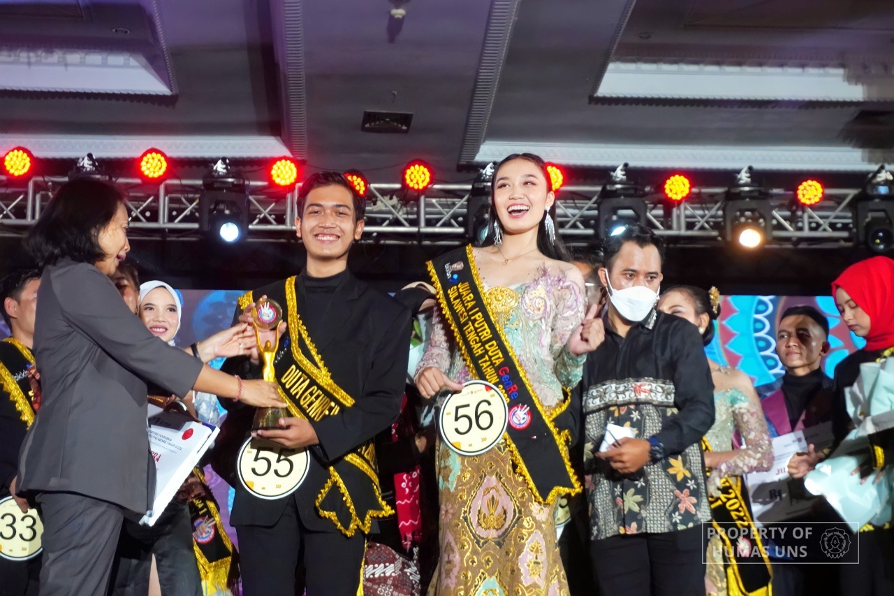 Membanggakan! Mahasiswa FISIP UNS Terpilih Menjadi Juara 3 Putra Duta GenRe Indonesia 2022