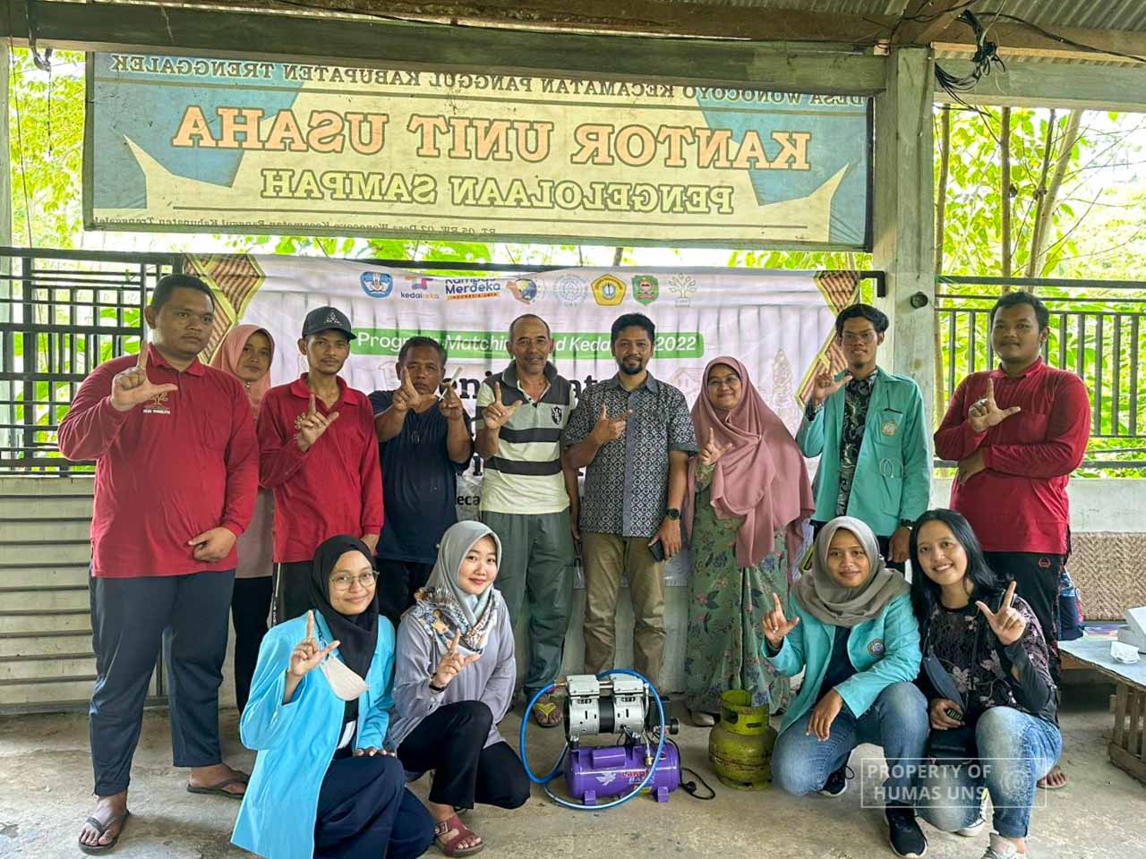 Program Matching Fund Kedaireka UNS Upayakan Peningkatan Aktivitas Proklim Desa Wonocoyo, Trenggalek