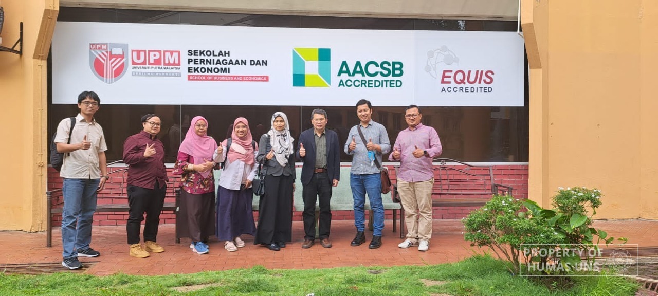 Usung Program Research Mobility, Empat Dosen Prodi Bisnis Digital FEB UNS Kunjungi UPM Malaysia