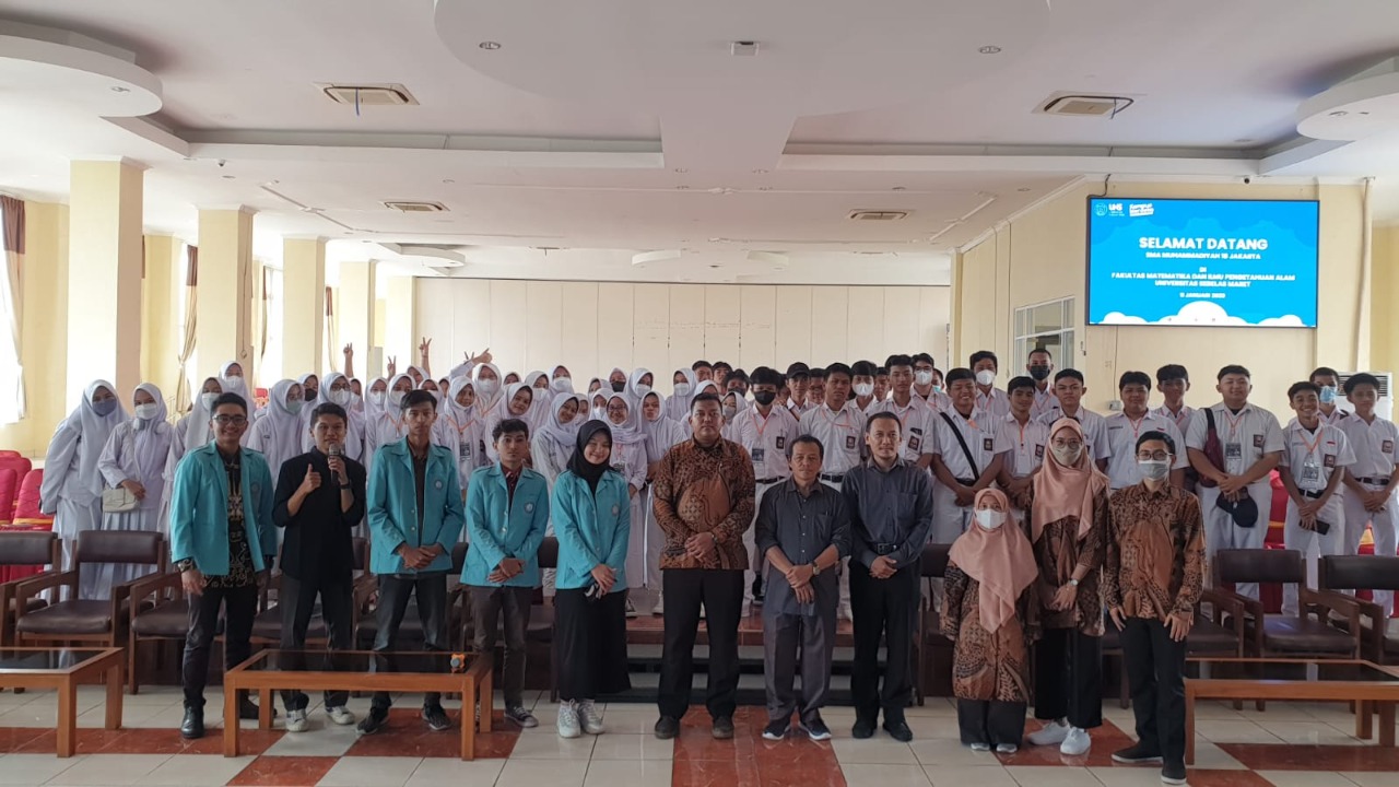FMIPA UNS Menerima Kunjungan dari Siswa SMA Muhammadiyah 18 Jakarta