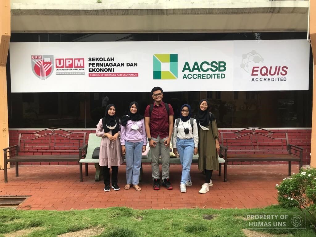 Lima Mahasiswa FEB UNS Mengikuti Kegiatan Student Mobility di Universiti Putra Malaysia