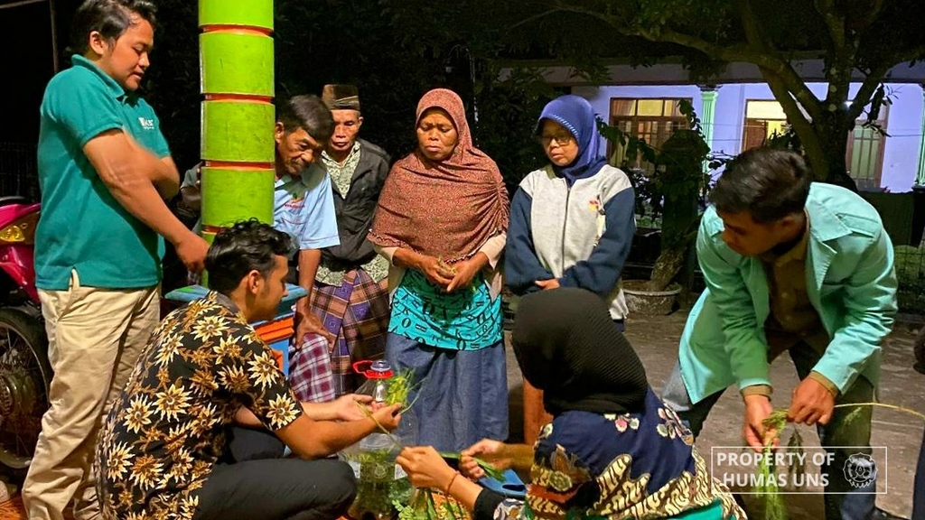 Mahasiswa FP UNS Wujudkan Pertanian Berkelanjutan di Desa Sanggang, Sukoharjo