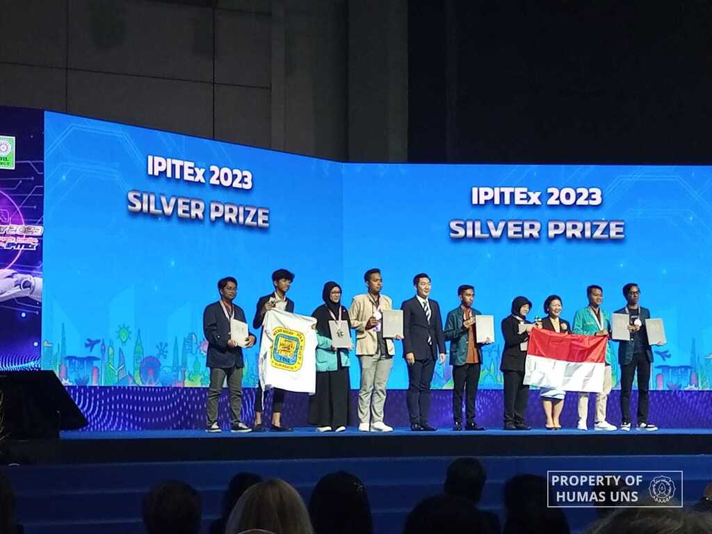 Mahasiswa UNS Raih Silver Award pada Ajang Thailand Inventors Day