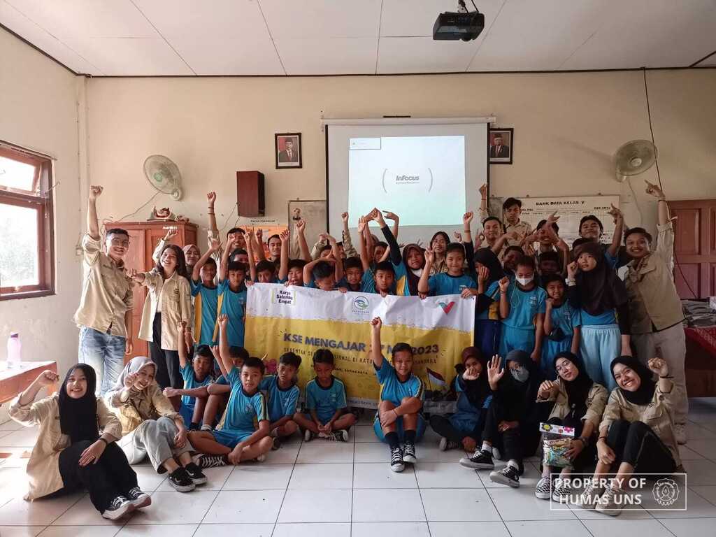Paguyuban KSE UNS Gelar KSE Mengajar di SDN Ngoresan, Surakarta