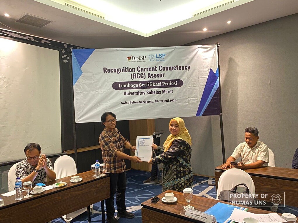 LSP UNS adakan Recognition Current Competency