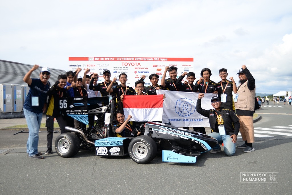 Bengawan Formula Student UNS Raih Juara di FSAE Japan 2023