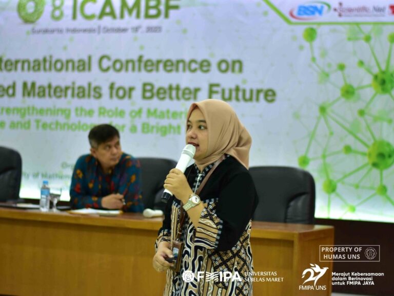 FMIPA UNS Menyelenggarakan Seminar Internasional ICAMBF ke-8