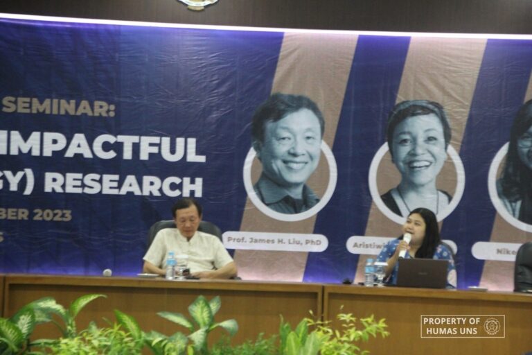 Fakultas Psikologi UNS Bekerja Sama dengan Fakultas Psikologi UI Gelar Seminar dan Workshop Internasional