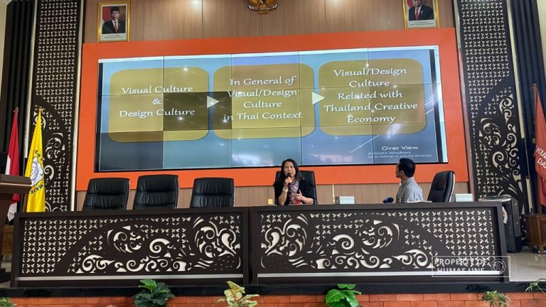 General Lecture FSRD UNS Hadirkan Dosen Poh-Chang Academy of Arts, RMUTR, Thailand