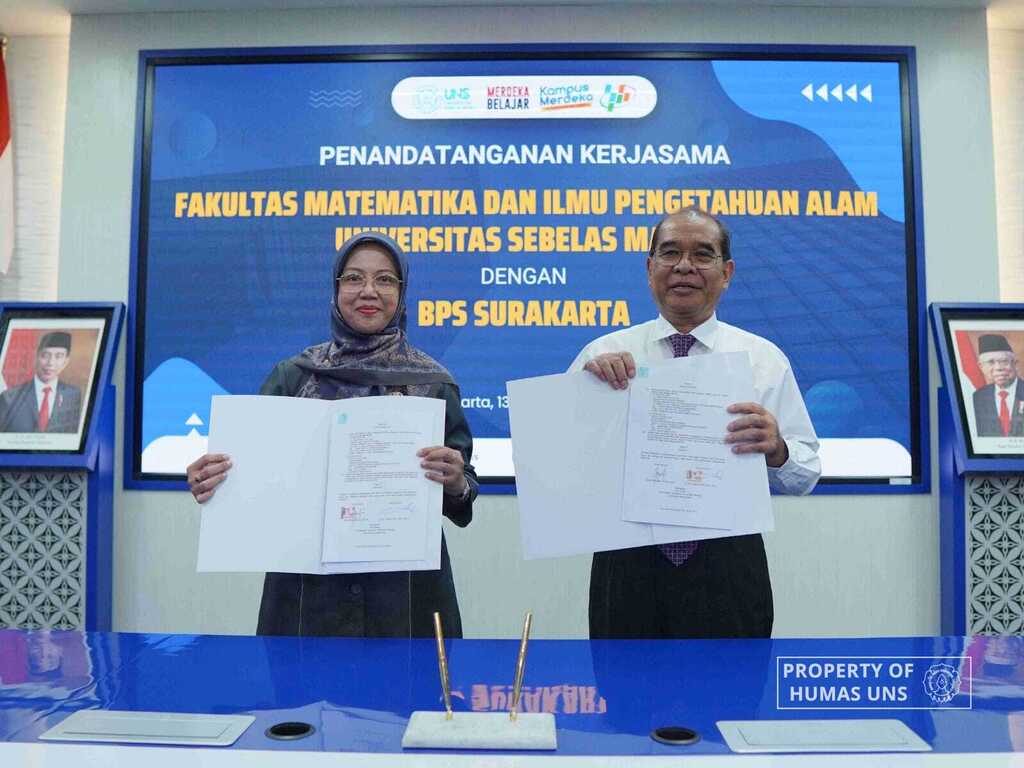 FMIPA UNS Menjalin Kerja Sama dengan BPS Kota Surakarta