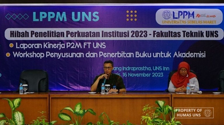 FT UNS Adakan Workshop Penyusunan dan Penerbitan Buku untuk Akademisi