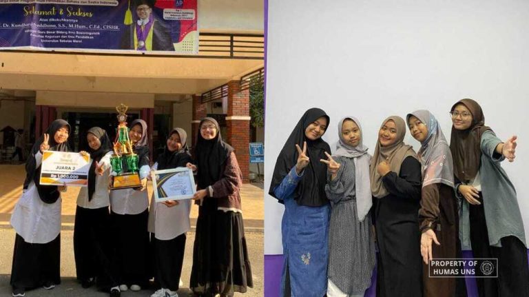 Mahasiswa UNS Raih Juara 2 Kompetisi Konseling Kelompok dalam Dacomfest 2023
