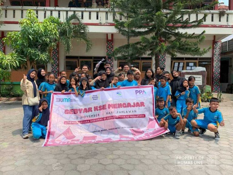 Paguyuban KSE UNS Berkesempatan Mengajar di SDN Ngoresan, Surakarta