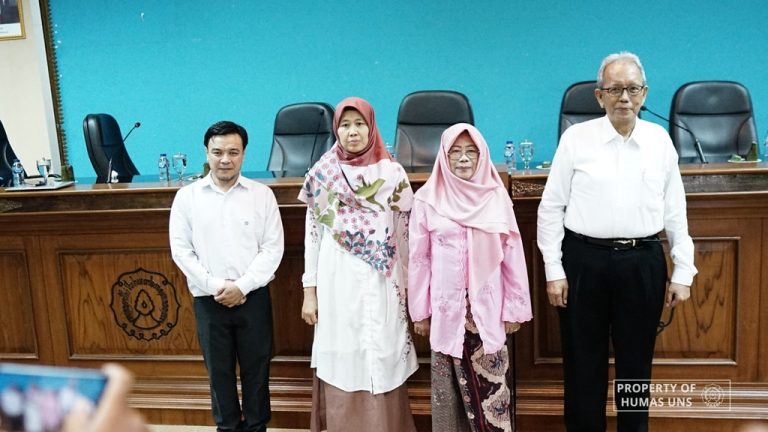 Awal Tahun 2024, Empat Guru Besar Baru Siap Perkuat UNS
