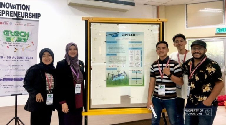 Mahasiswa FT UNS Raih Penghargaan pada Kompetisi Global Entrepreneurial Dream Chasers 2023