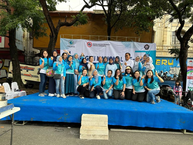 PDGKI Jateng bersama Lab Ilmu Gizi FK UNS, IDI Solo, dan RS Indriati Solo Baru Peringati HGN 2024