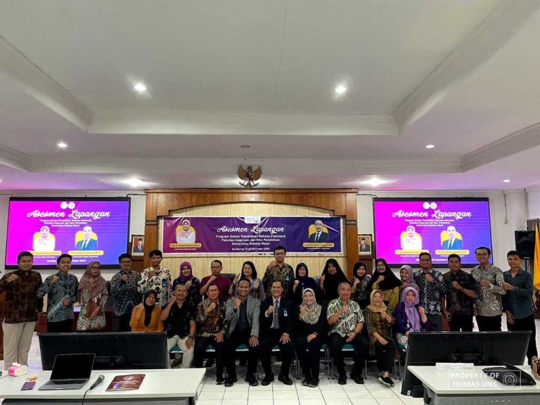Program Doktor Pendidikan Bahasa Indonesia FKIP UNS Kembali Raih Akreditasi Unggul
