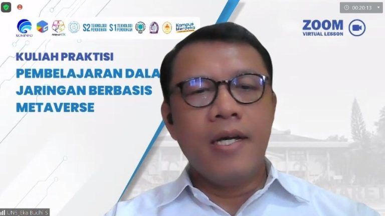 FKIP UNS Gelar Kuliah Praktisi Pembelajaran Daring Berbasis Metaverse