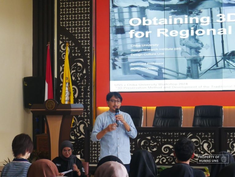 Prodi Desain Interior FSRD UNS Gelar Seminar Mengundang Dosen dari Chiba University