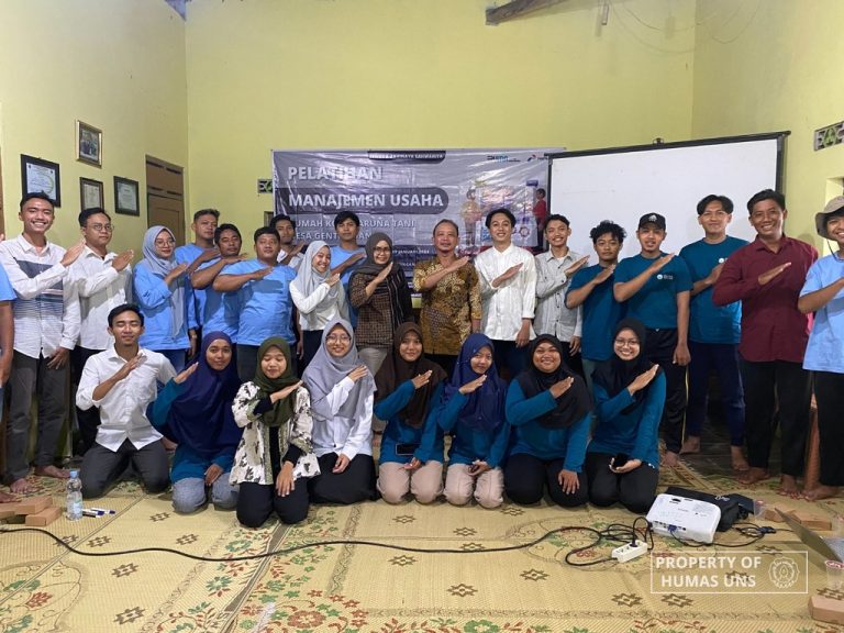 Tim Rumah Kohe UNS Gelar Pelatihan Manajemen Usaha dan Peluncuran Pupuk Organik Granul