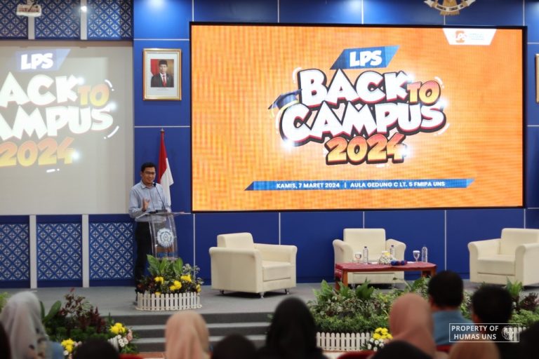 Sosialisasikan Profil Institusi dan Rekrutmen, LPS Back to Campus 2024 Hadir di UNS