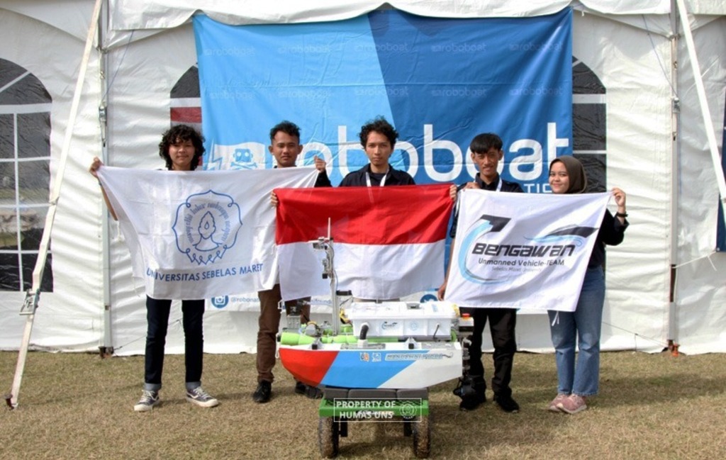 Tim Bengawan UV Boyong Penghargaan dalam International Roboboat Competition 2024 di Florida, Amerika Serikat