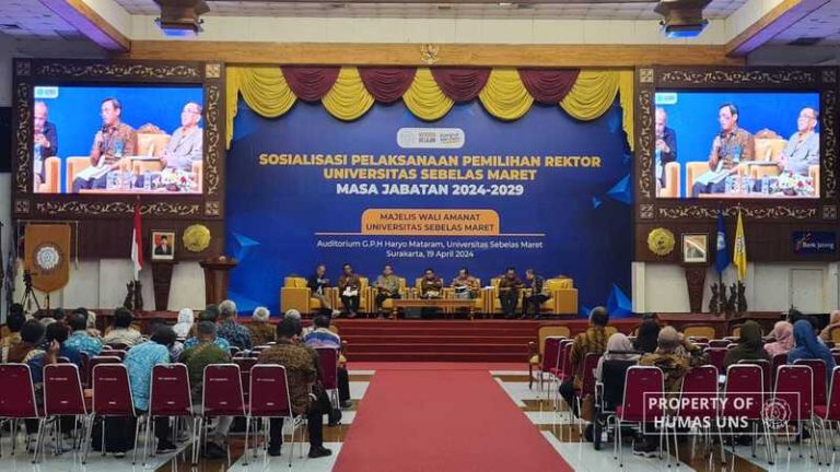 MWA UNS Gelar Sosialisasi Pemilihan Rektor Masa Jabatan 2024-2029