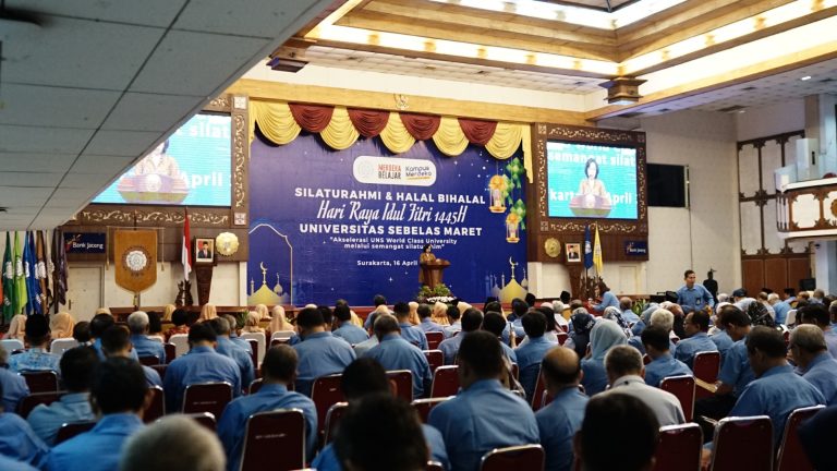 UNS Gelar Silaturahmi dan Halalbihalal Hari Raya Idulfitri 1445 H