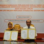 UNS Menandatangani Perjanjian Kerja Sama dengan LPS