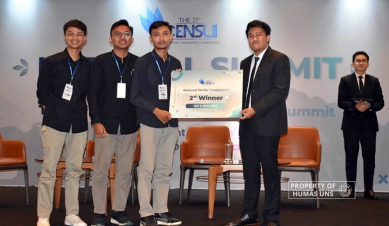 Tim Semar Jaya FT UNS Raih Juara Dua di National Tender Competition
