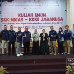 FEB UNS Bersama SKK Migas - KKKS Jabanusa Gelar Kuliah Umum Peran Industri Hulu Migas dalam Mendukung Indonesia Emas 2045